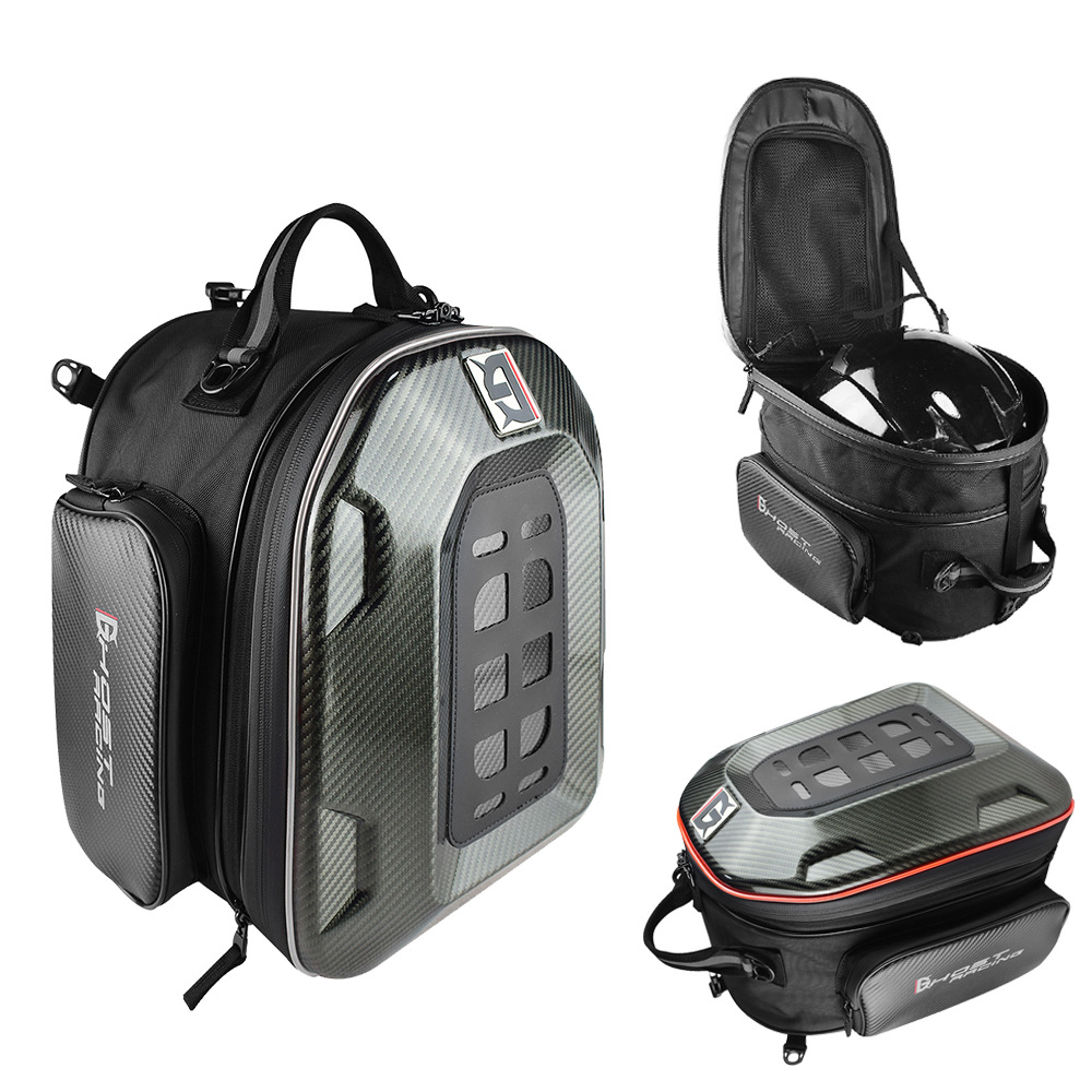 확장 가능한 오토바이용 뒷좌석 헬멧 가방, 견고한 하드 - Motorcycle Helmet Backpack Waterproof Led 리뷰 및 가격
