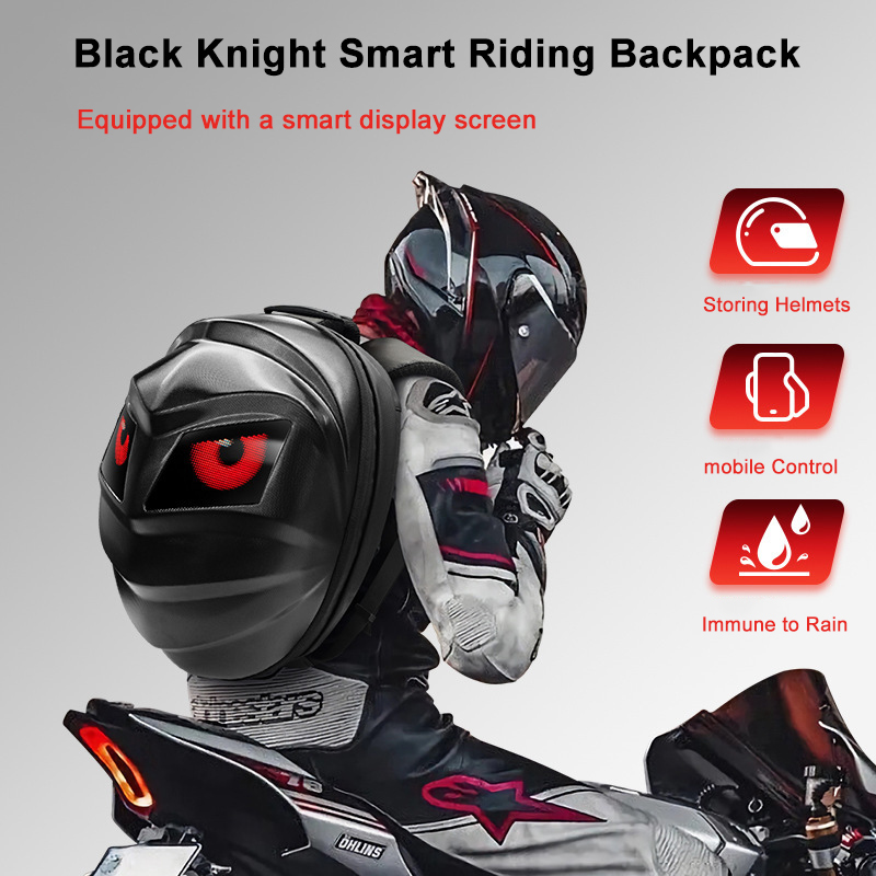 최고급 로이 블랙 나이트 LED 바이커 백팩 공장 도매 - Motorcycle Helmet Backpack Waterproof Led 리뷰 및 가격
