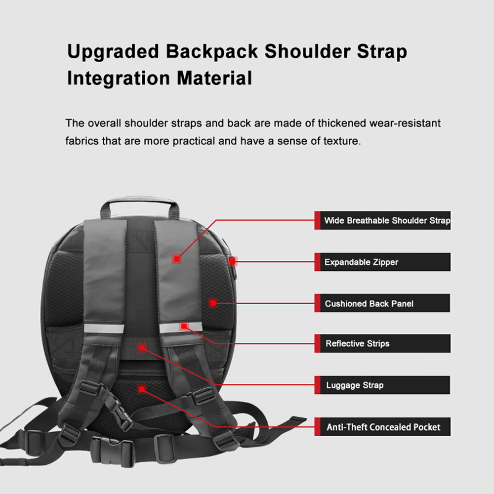 최고급 로이 블랙 나이트 LED 바이커 백팩 공장 도매 - Motorcycle Helmet Backpack Waterproof Led 리뷰 및 가격