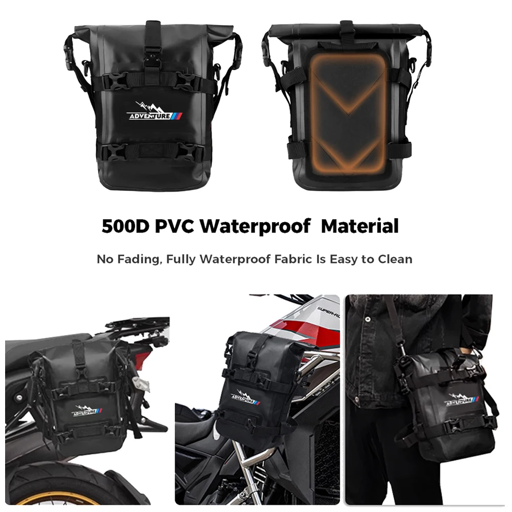 ADV 오토바이용 충돌 방지 바 가방, 8L 용량, 2 - Motorcycle Crash Bar Waterproof Dry Bag 리뷰 및 가격